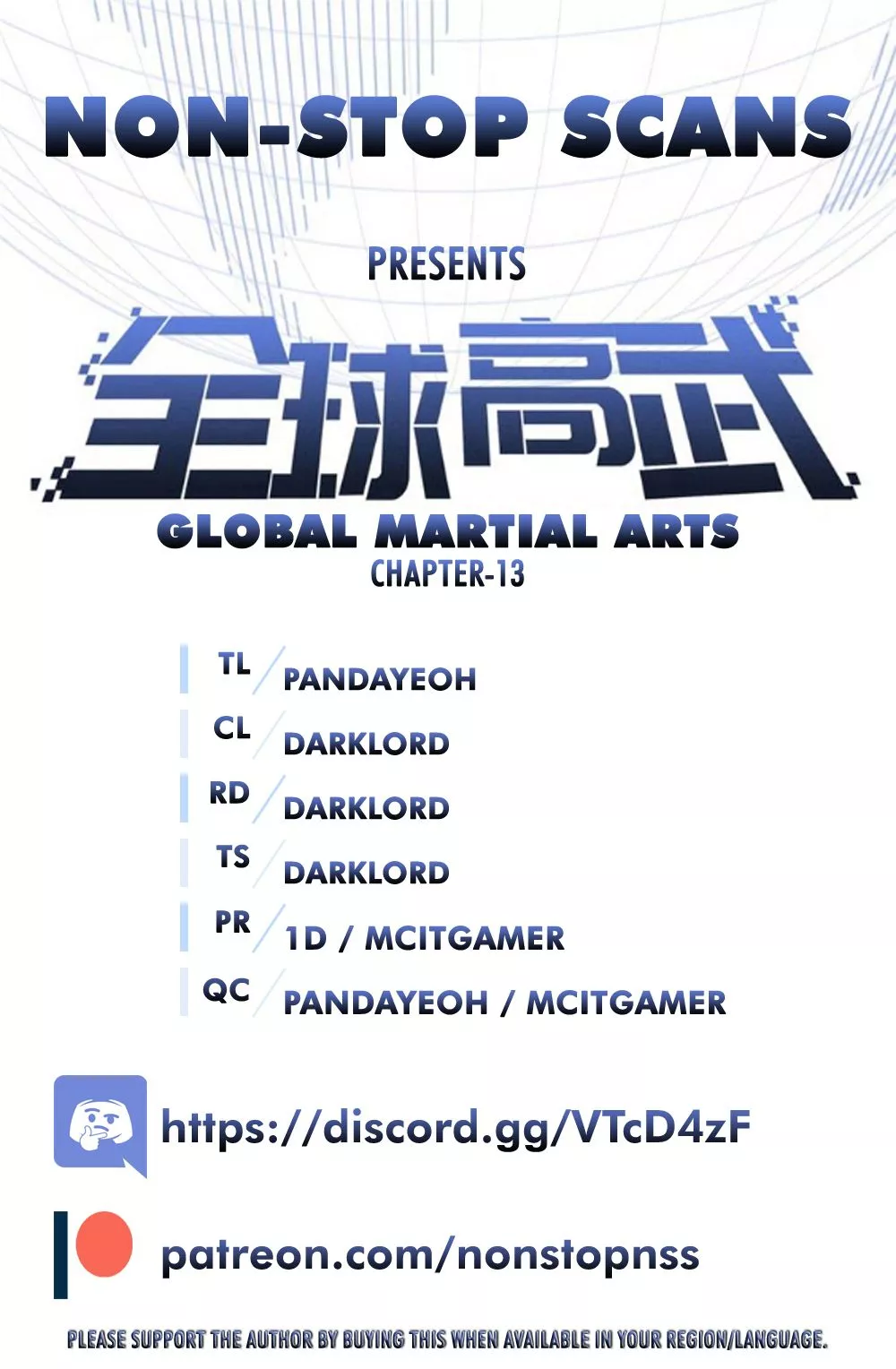 Read Global Martial Arts Chapter 13 Online