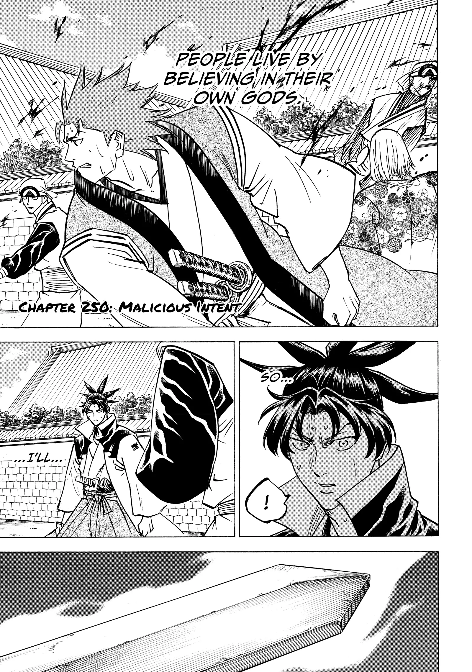 Read Gamaran: Shura Chapter 250 - Malicious Intent Online