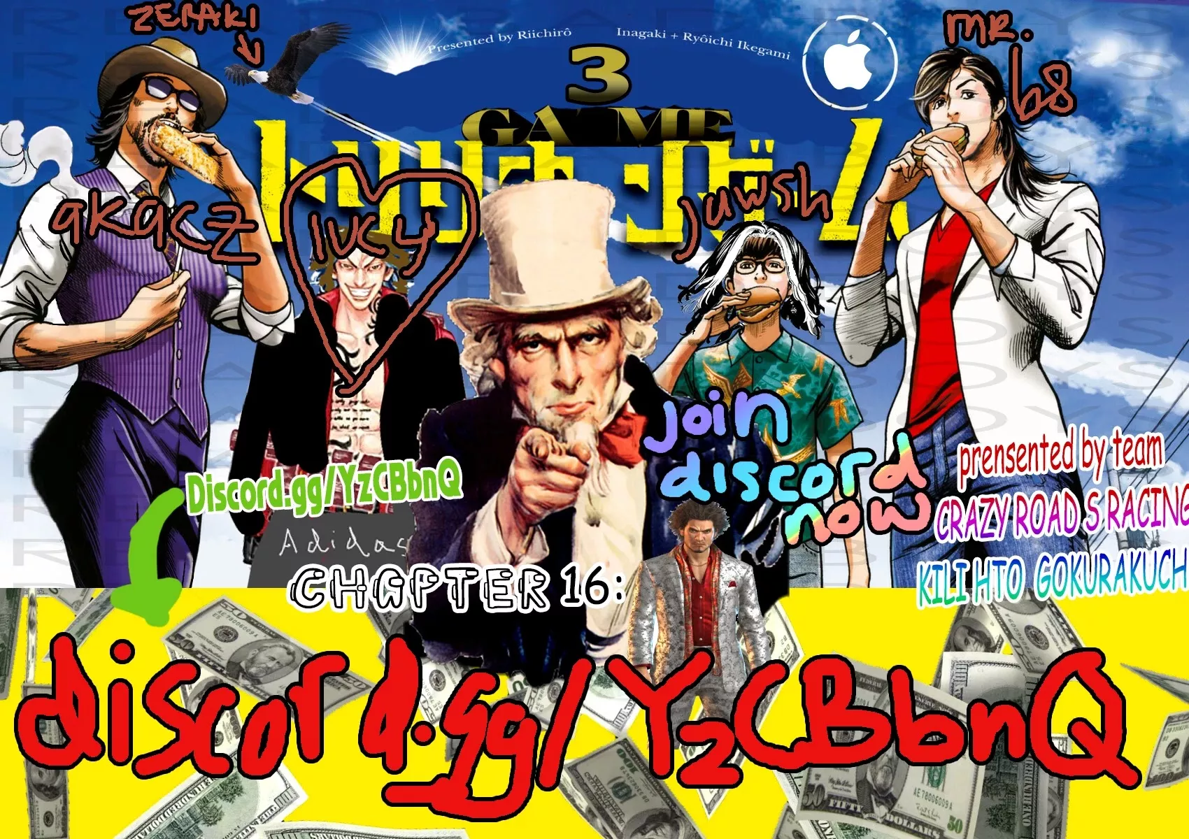 Read $1,000,000,000,000 Game Chapter 16 - The Flower Arrangement Of Kabukicho Online