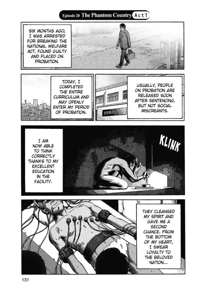 Read Ikigami Chapter 58 - The Phantom Country (Act 1) Online