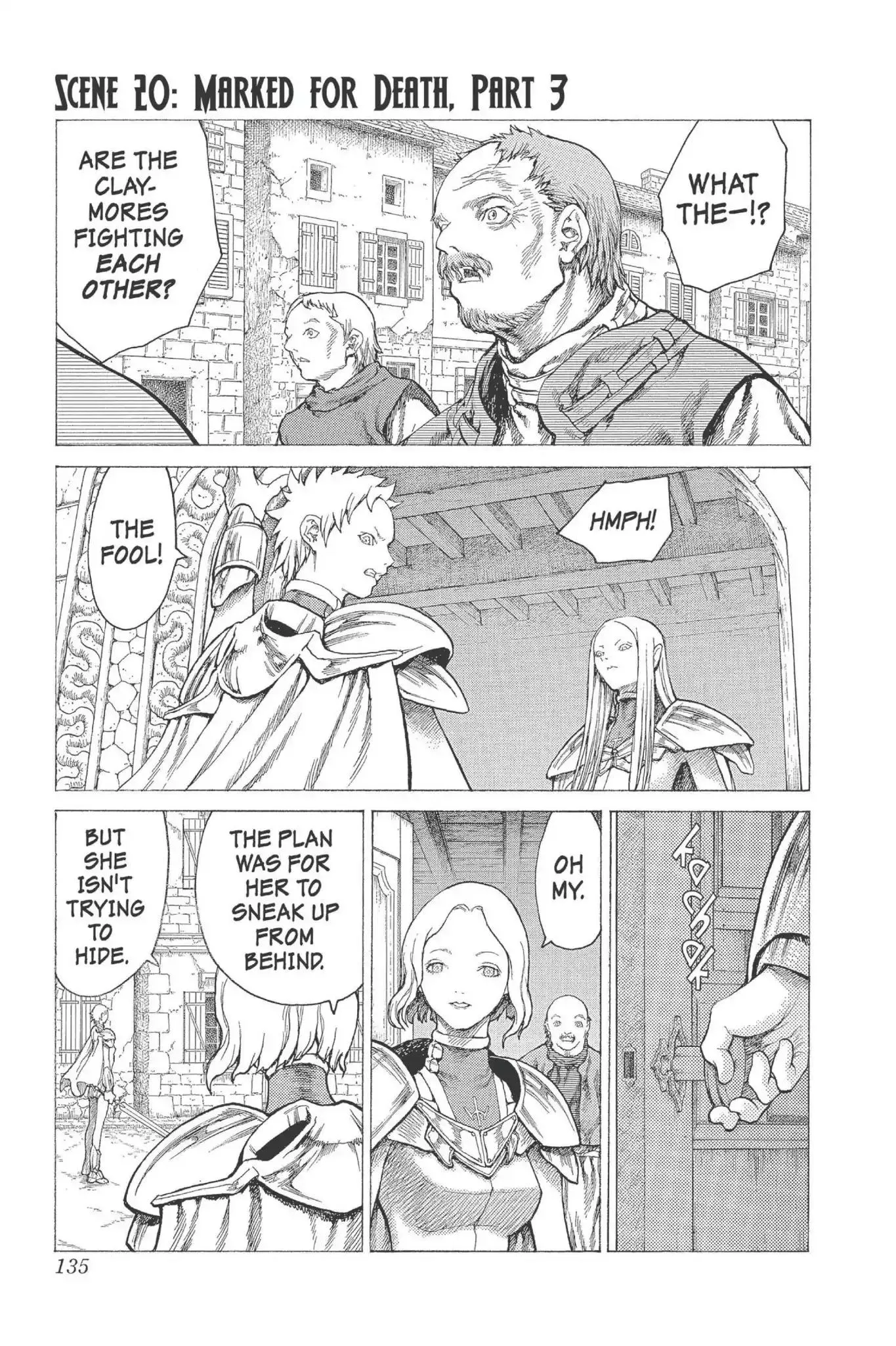 Read Claymore Chapter 20 - Vol.4 Scene 20: Marked for Death, Part 3 Online