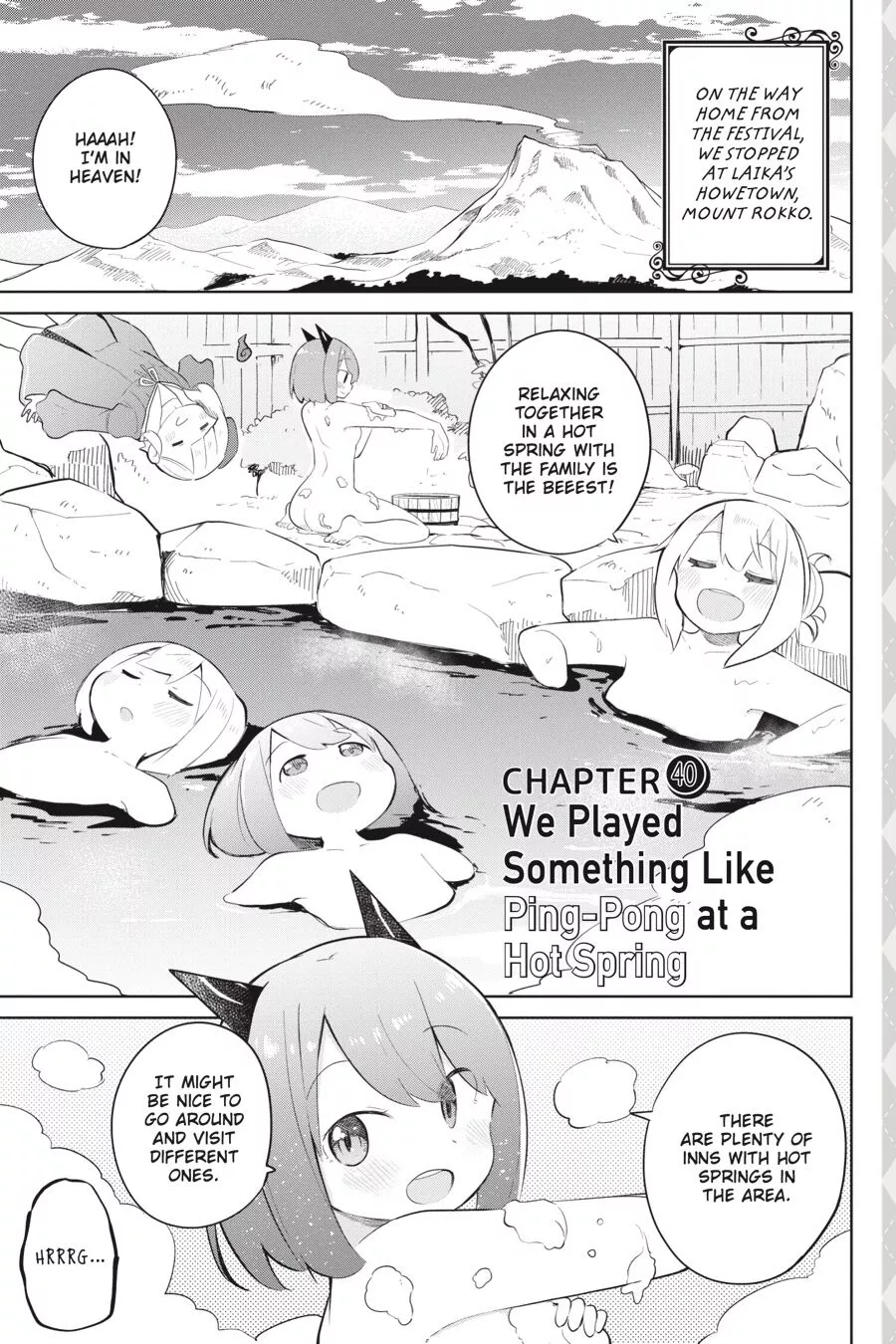 Read I’ve Been Killing Slimes for 300 Years and Maxed Out My Level Chapter 40 - We Played Something Like Ping-Pong at a Hot Spring Online
