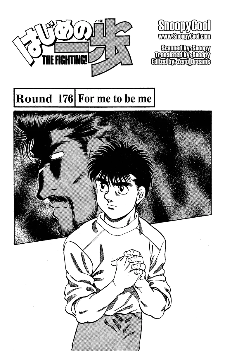 Read Hajime no Ippo Chapter 176 - For Me to Be Me Online