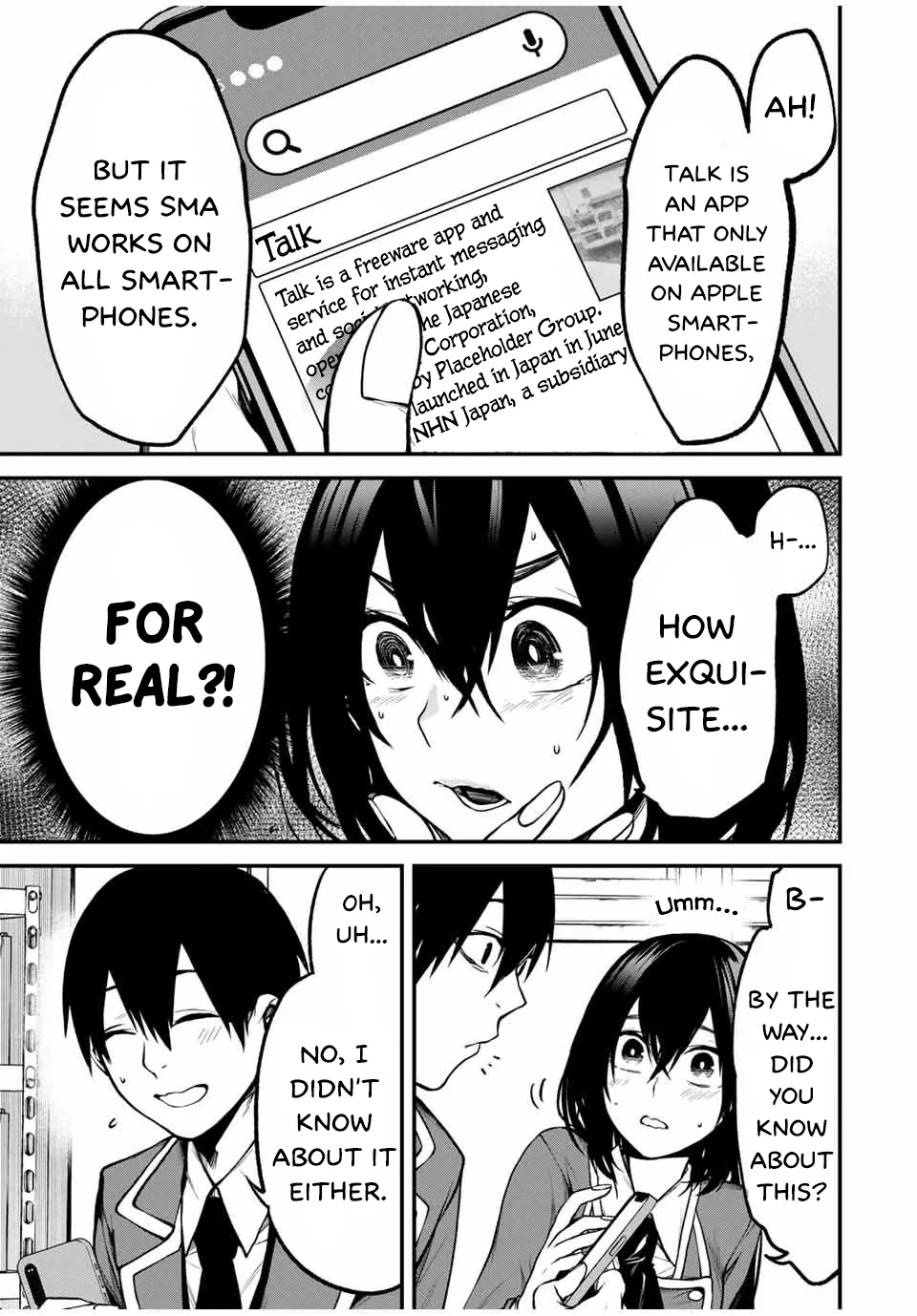 Read Tonari no Kurokawa-san Chapter 6 - I Want to Exchange Online