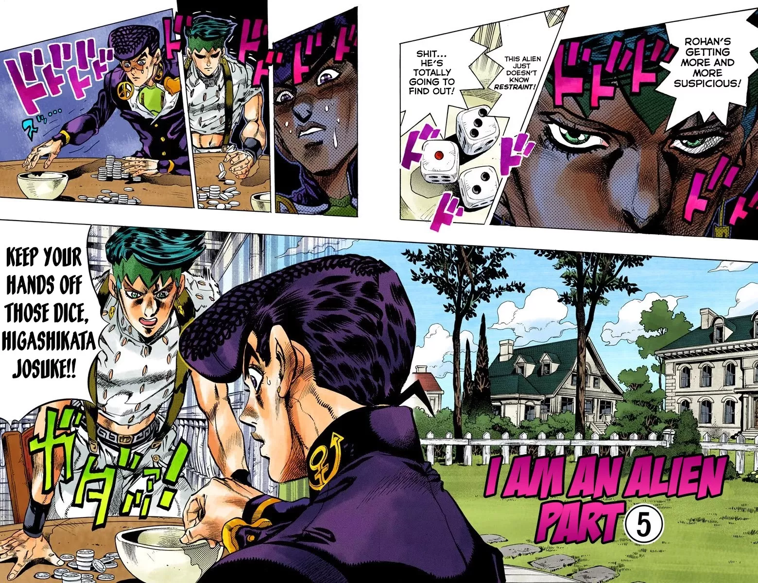 Read JoJo’s Bizarre Adventure Part 4: Diamond Is Unbreakable Chapter 117 - I am an Alien! Part 5 Online