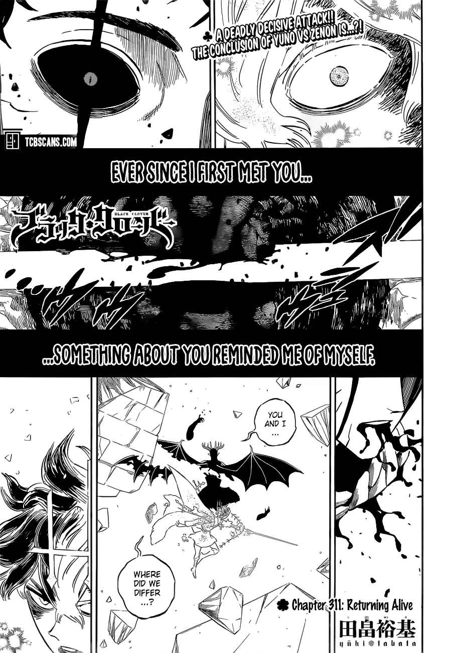 Read Black Clover Chapter 311 - Returning Alive Online