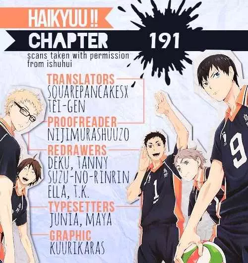 Read Haikyu!! Chapter 191 - Cats vs Owls Online