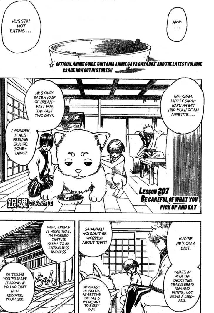 Read Gintama Chapter 207 - Be careful of what you pick up and eat Online