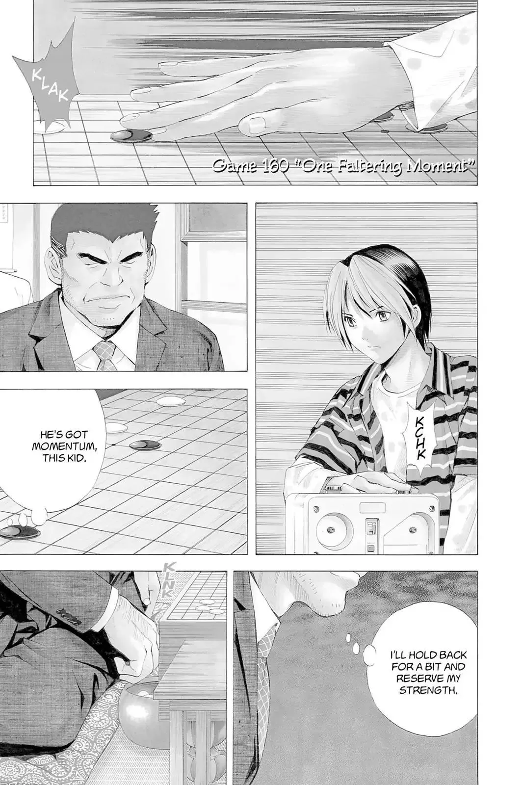 Read Hikaru no Go Chapter 160 - One Faltering Moment Online