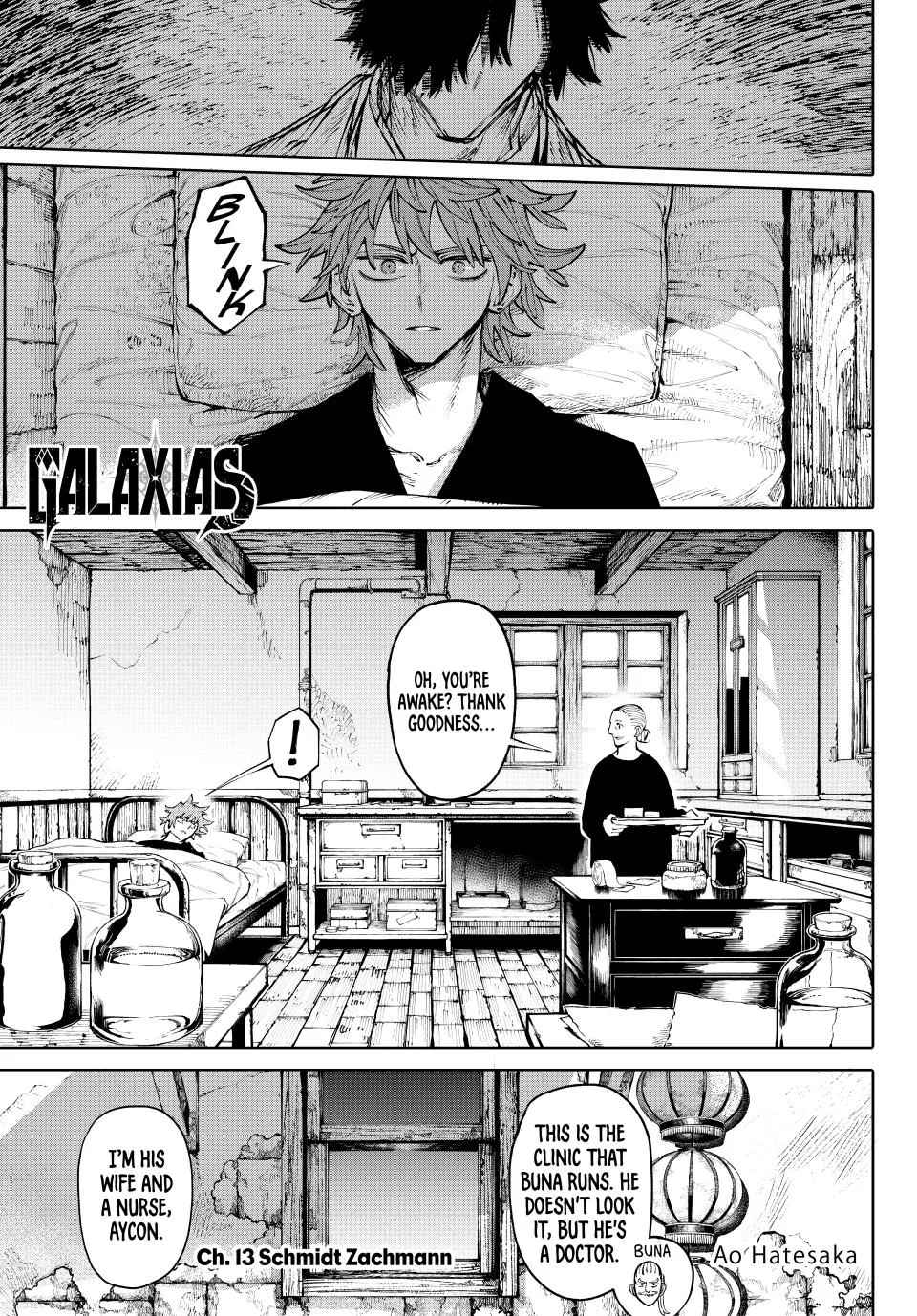 Read GALAXIAS Chapter 13 Online
