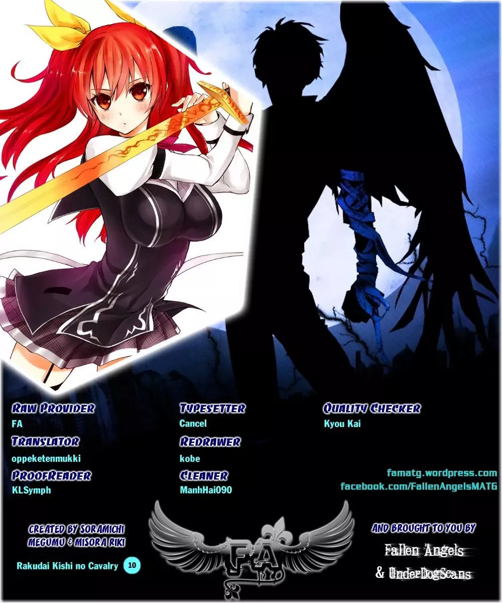 Read Rakudai Kishi no Eiyuutan Chapter 10 - The Oath Under The Moon Online