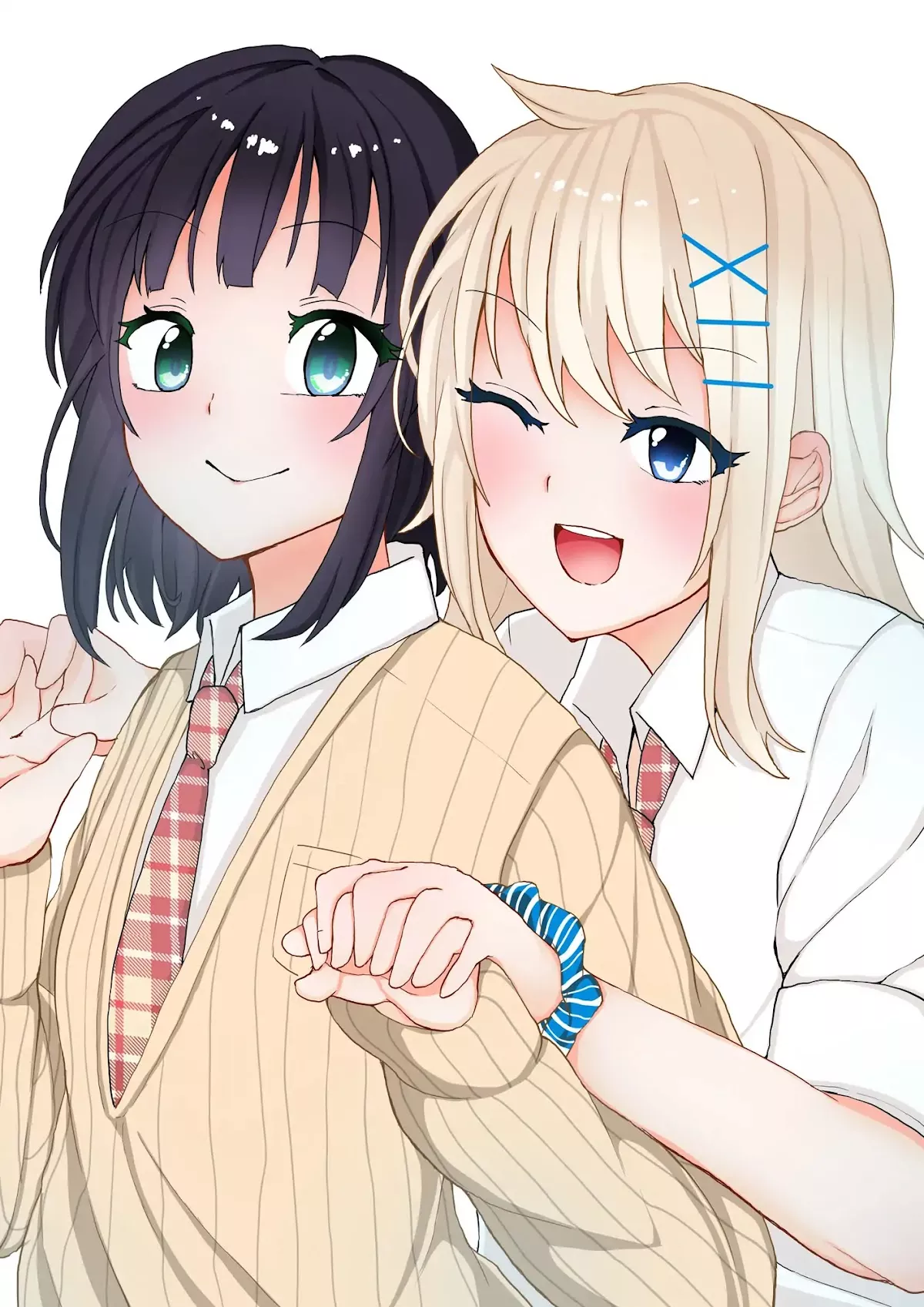 Read A Yuri Manga Between a Delinquent and a Quiet Girl That Starts From a Misunderstanding Chapter 1 Online