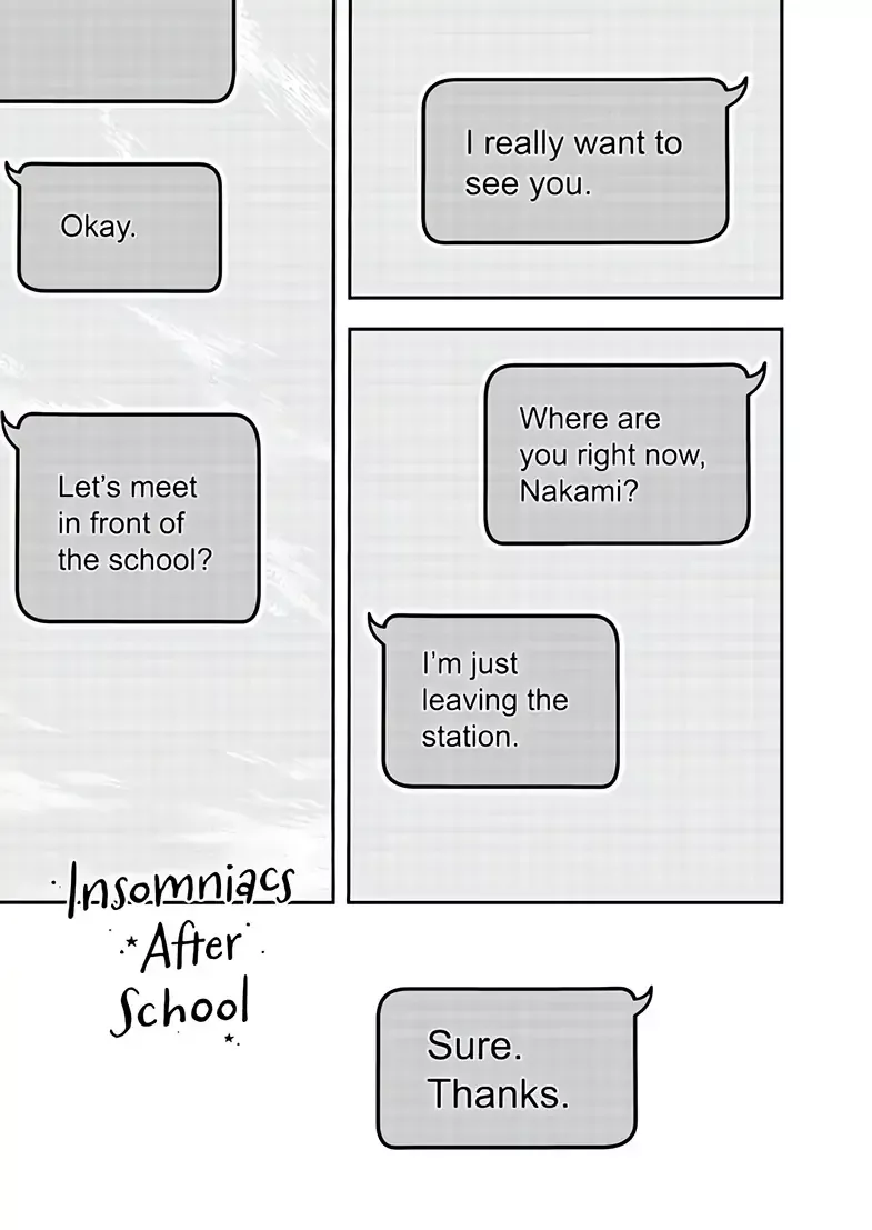 Read Insomniacs After School Chapter 114 - Word Star Online