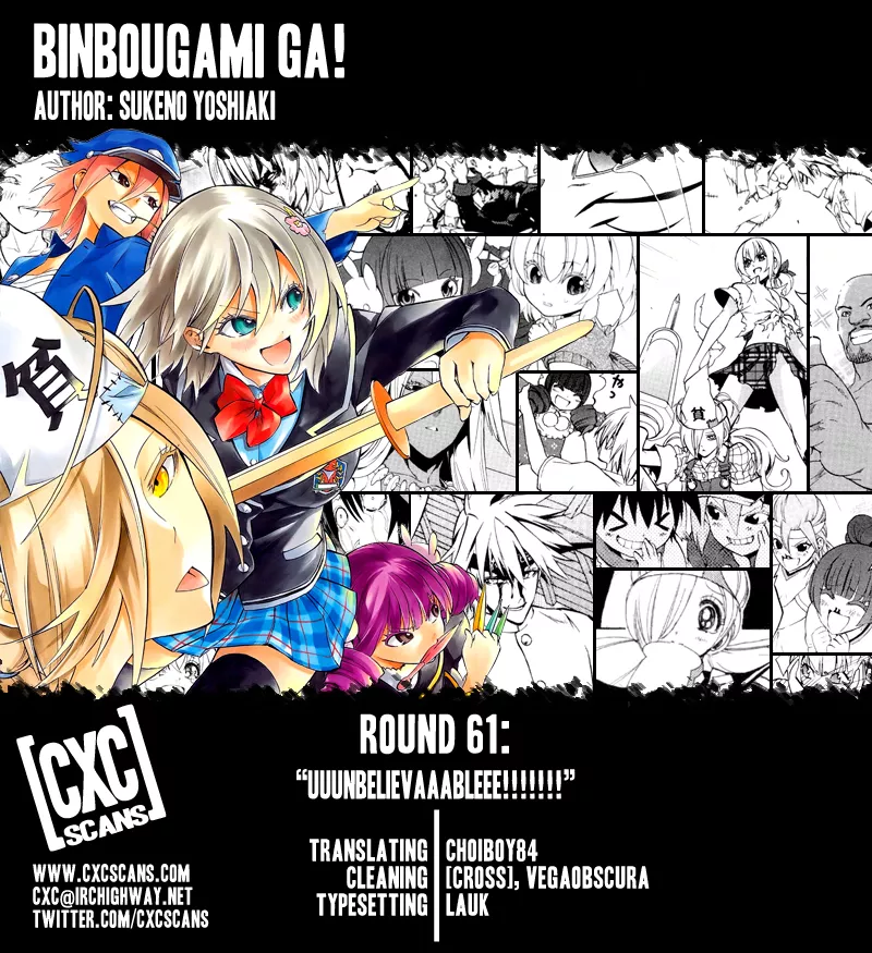 Read Binbougami ga! Chapter 61 - UUUNBELIEVAAABLEEE!!!!!!! Online