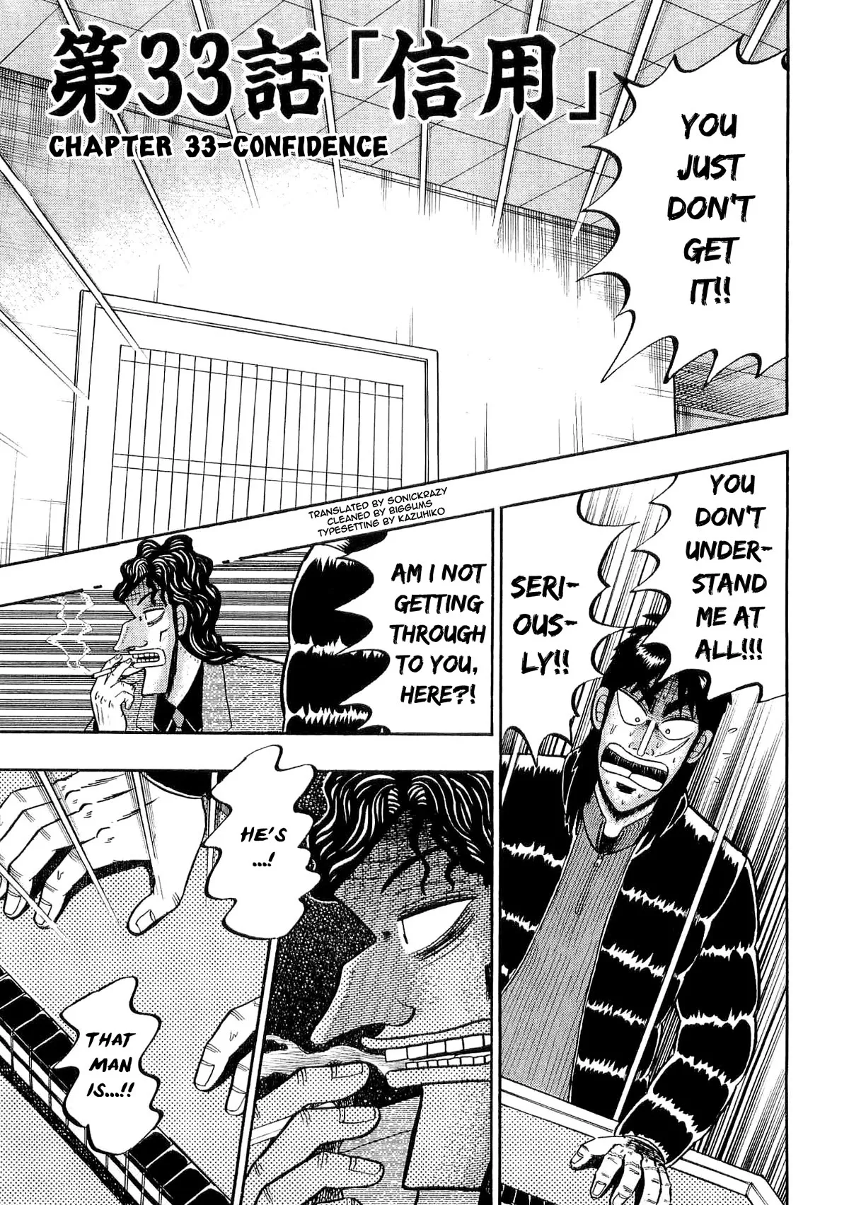 Read Gambling Outcast Kaiji – Kaiji Part 3 Chapter 33 Online