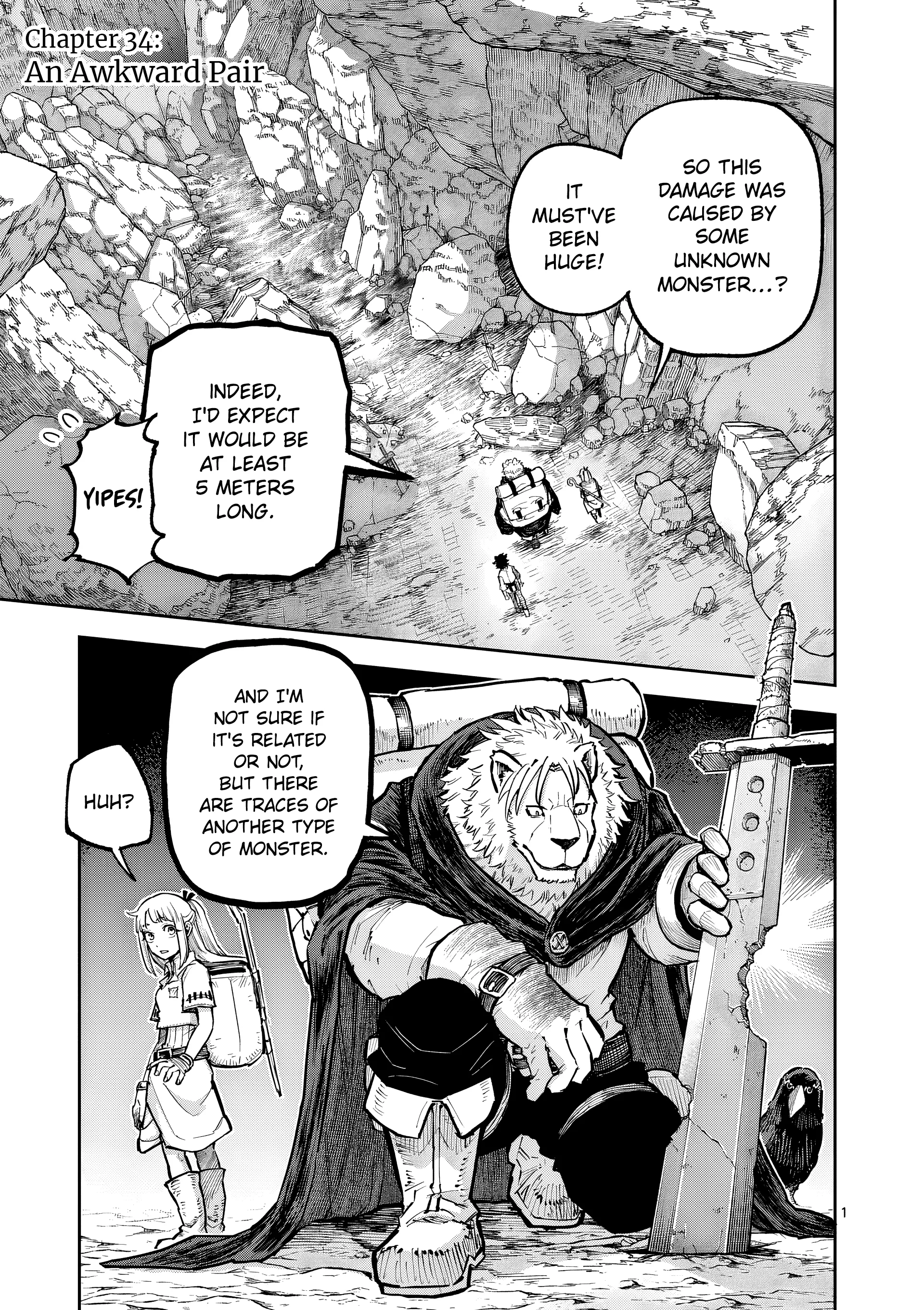 Read Juuou to Yakusou Chapter 34 - An Awkward Pair Online