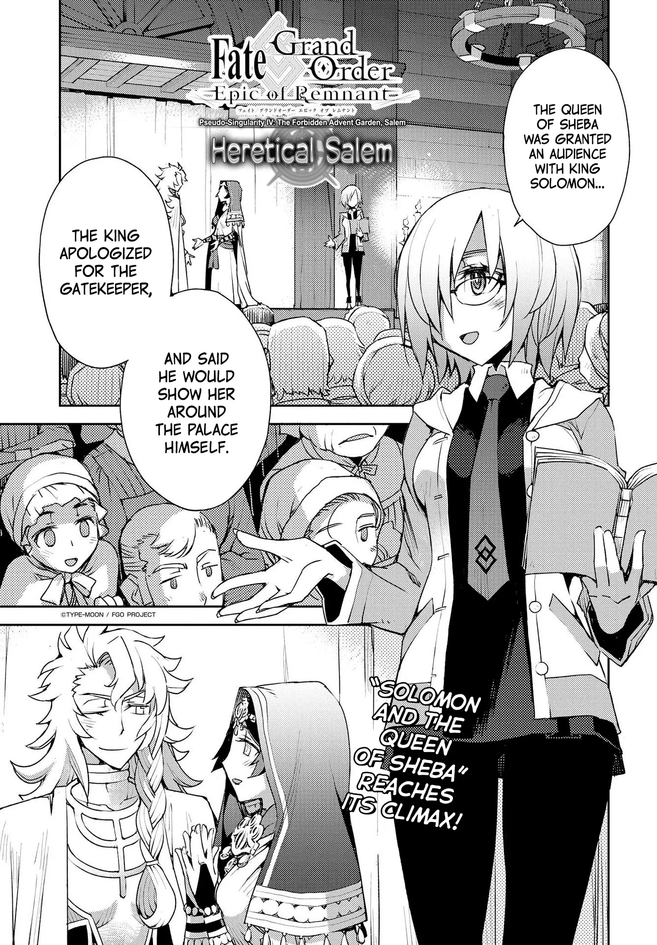 Read Fate/Grand Order -Epic of Remnant- Pseudo-Singularity IV: The Forbidden Advent Garden, Salem – Heretical Salem Chapter 7 - Unknot: Before Dawn - 6 Online