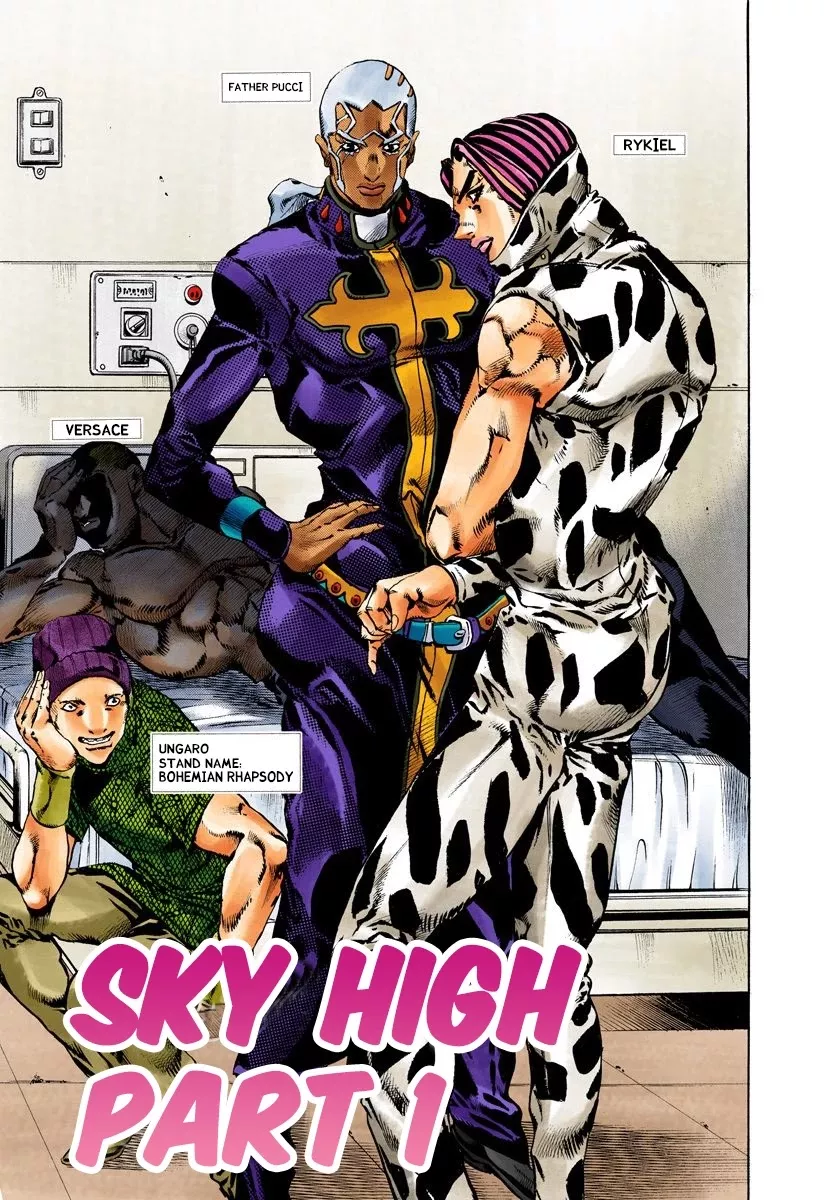 Read JoJo’s Bizarre Adventure Part 6: Stone Ocean Chapter 112 - Sky High Part 1 Online