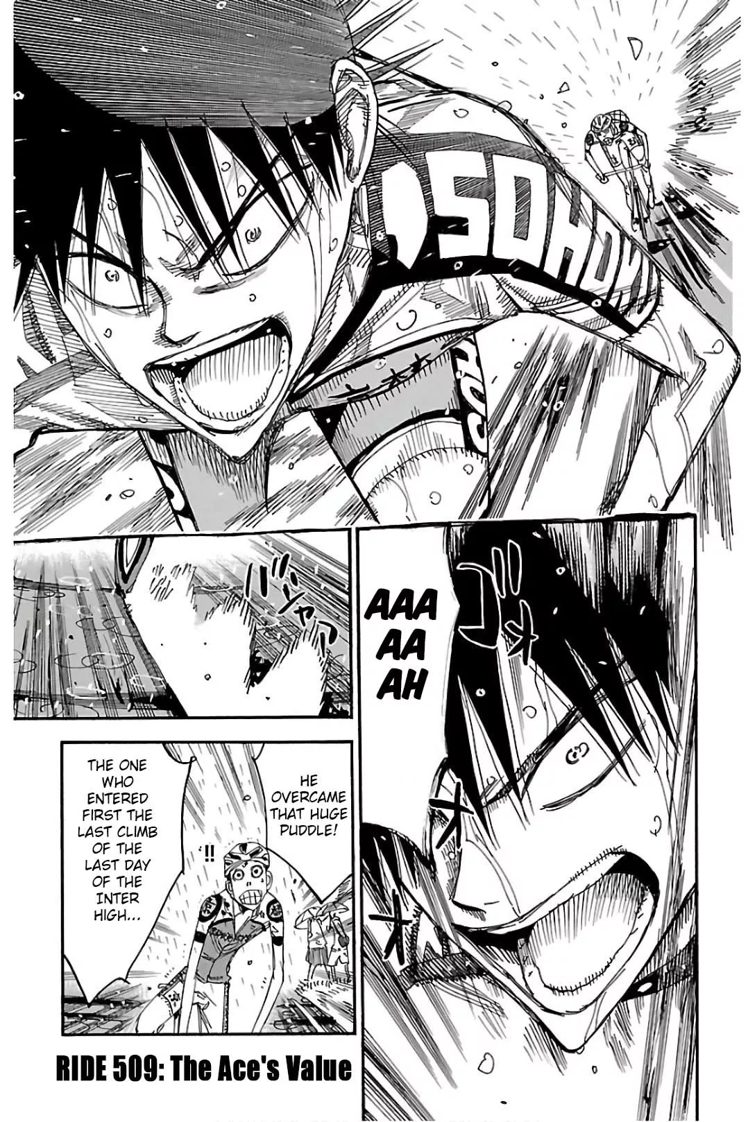 Read Yowamushi Pedal Chapter 509 - The Ace's Value Online