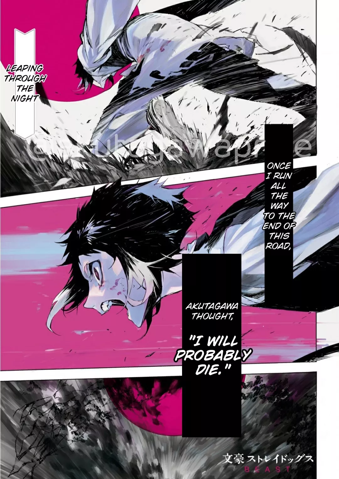 Read Bungou Stray Dogs Beast Chapter 1 Online