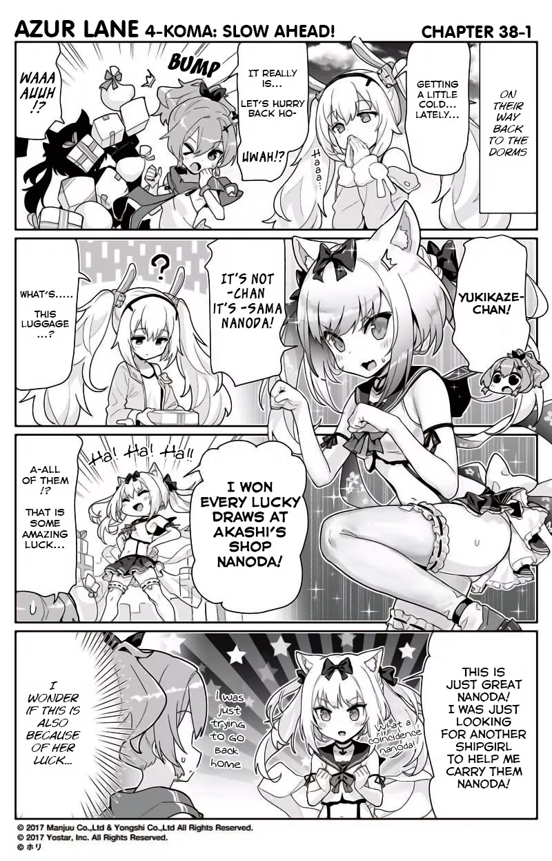 Read Azur Lane 4-koma: Slow Ahead Chapter 38 Online