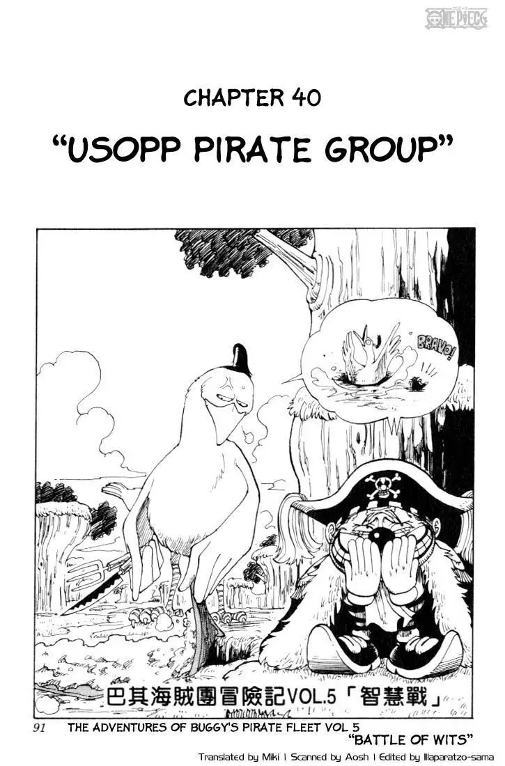 Read One Piece Chapter 040 - Usopp Pirate Group Online