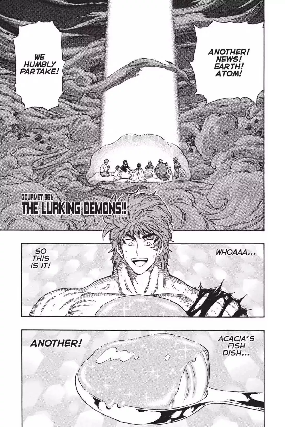 Read Toriko Chapter 361 - Vol.40 Gourmet 361: The Lurking Demons!! Online