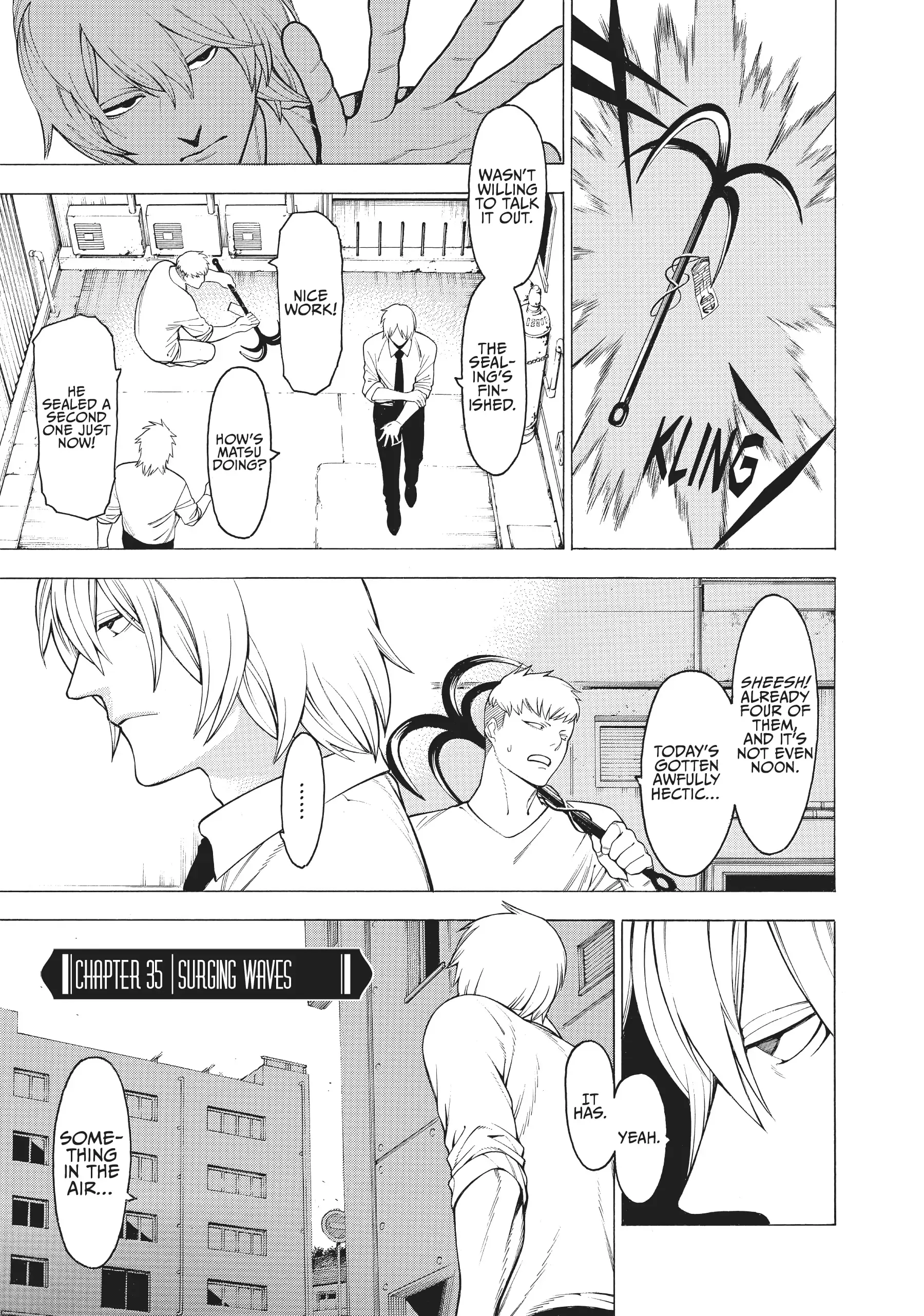 Read Malevolent Spirits: Mononogatari Chapter 35 - Surging Waves Online