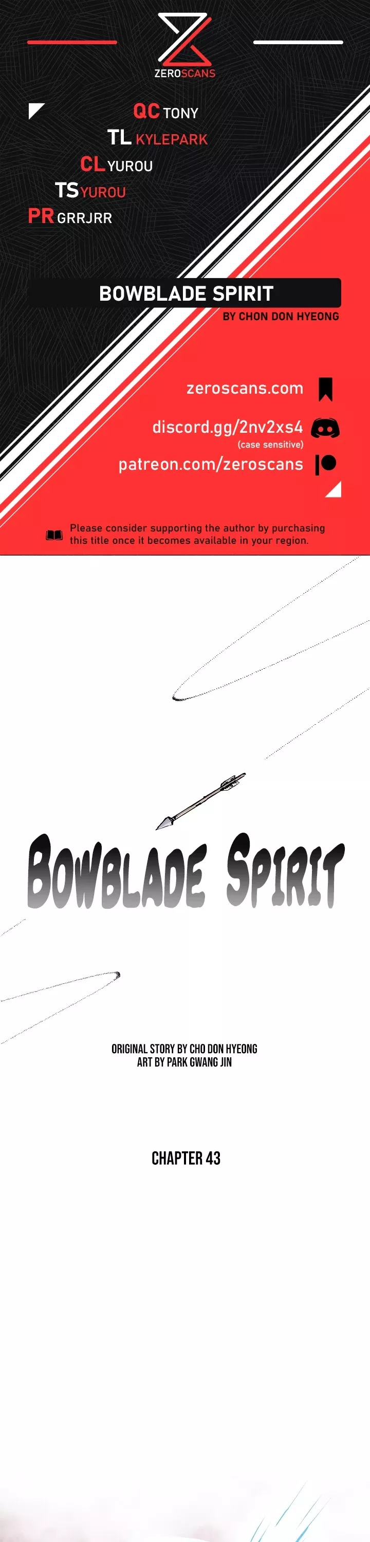 Read Bowblade Spirit Chapter 43 Online