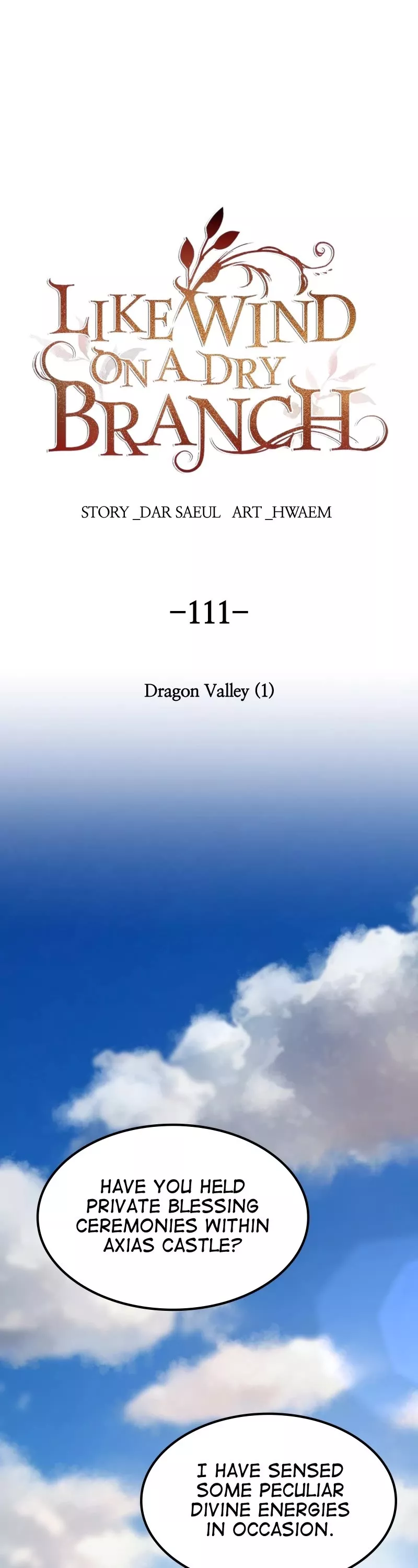 Read Like Wind on a Dry Branch Chapter 111 - Ep. 111 - Dragon Valley (1) Online