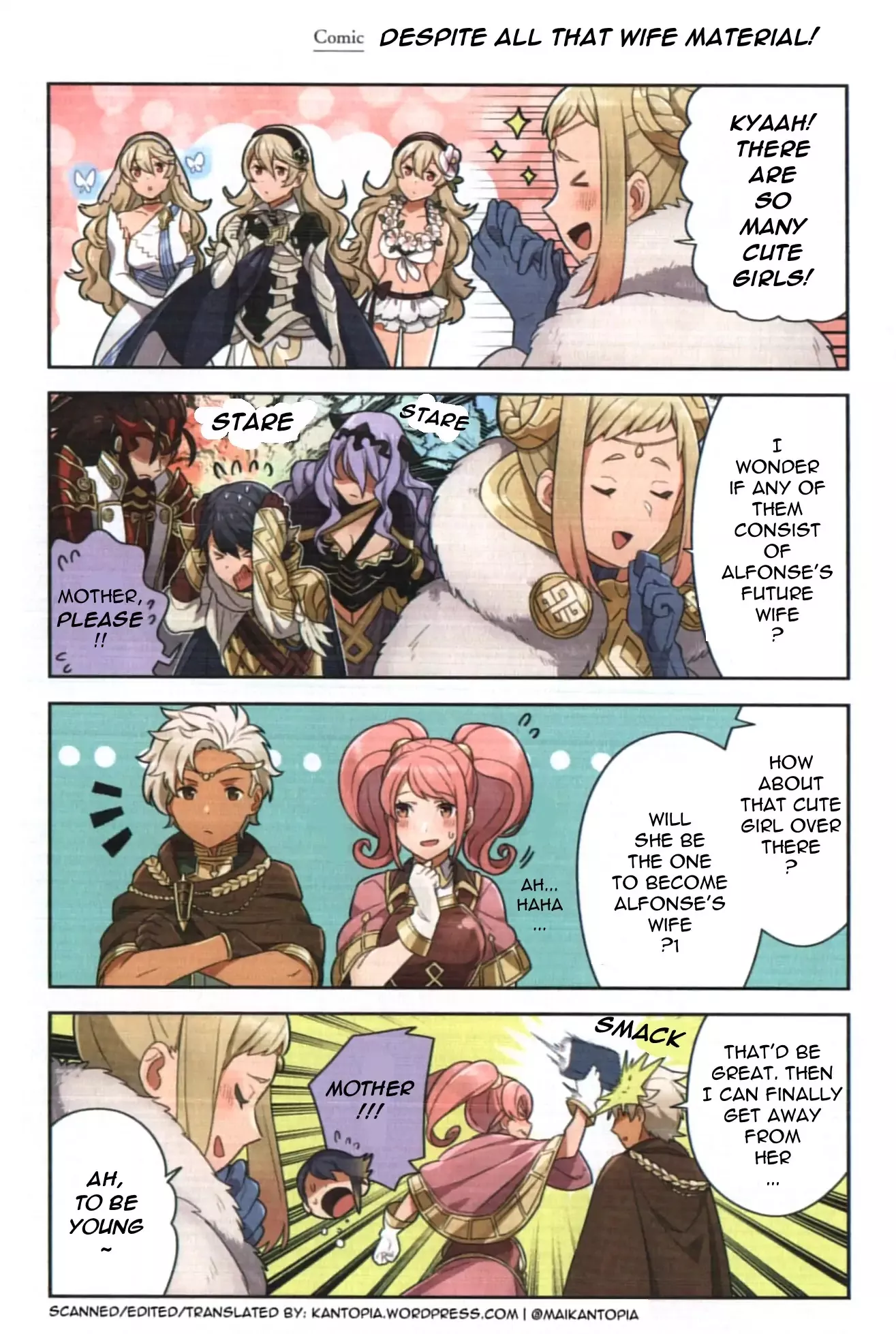 Read Fire Emblem Heroes Daily Lives of the Heroes Chapter 0.22 Online