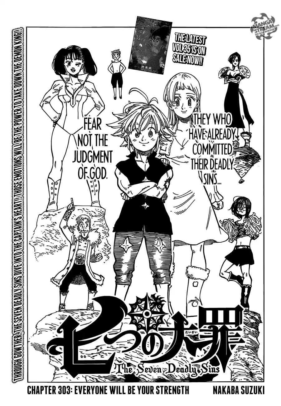 Read Nanatsu no Taizai Chapter 303 - Everyone Will Be Your Strength Online