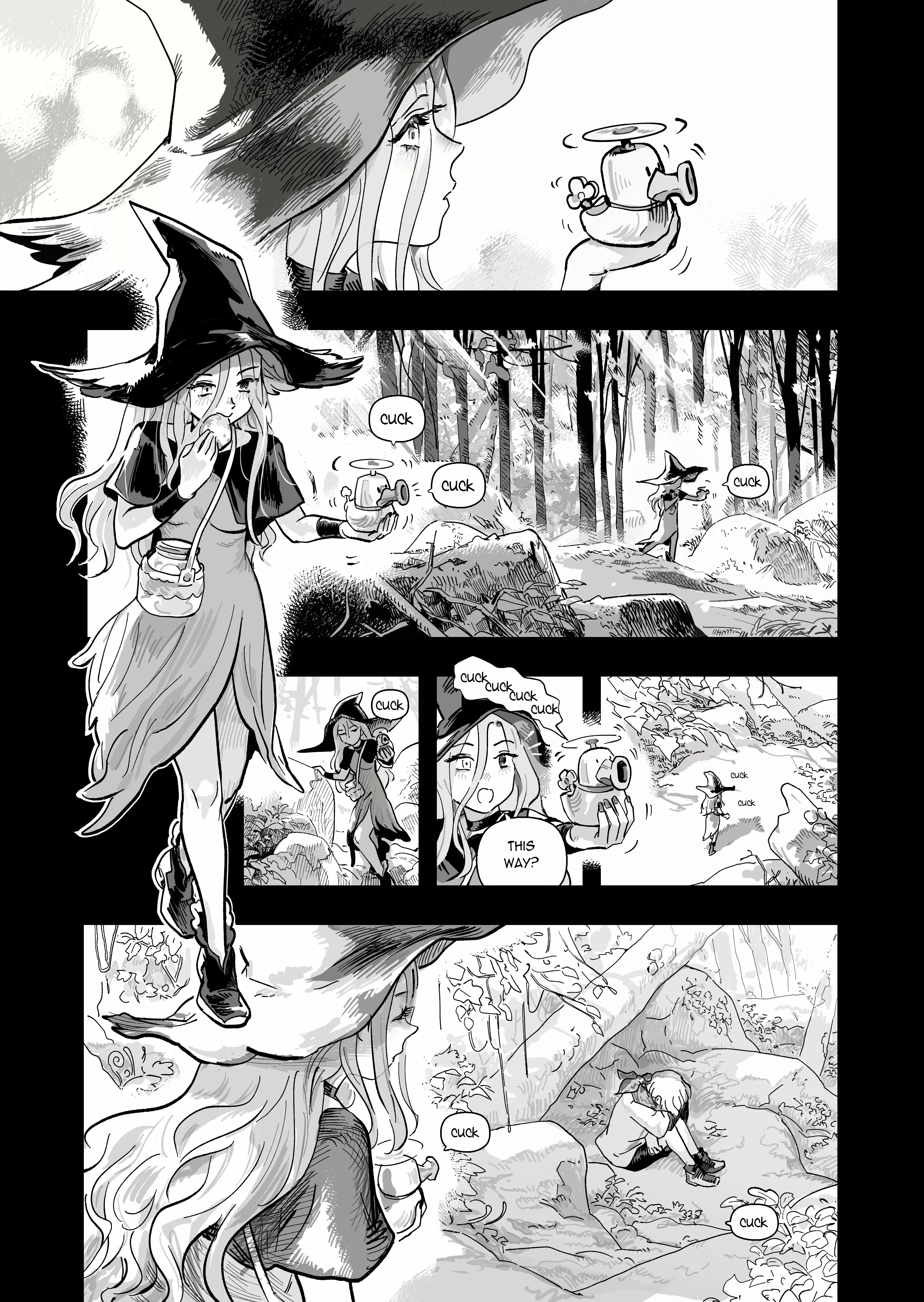 Read Whimsy Whimsy Witch Chapter 17 - That way Online
