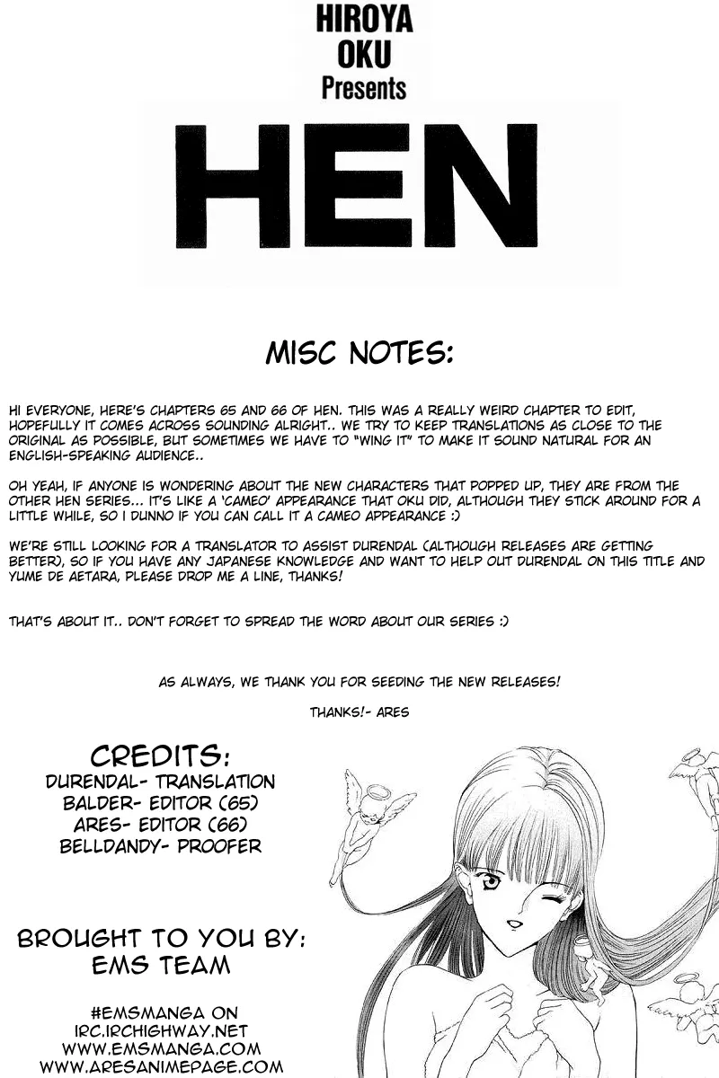 Read Hen Chapter 65 - Panic Online