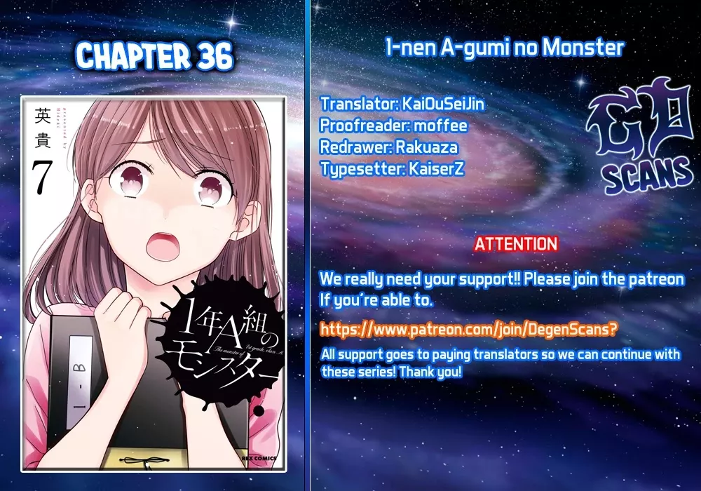 Read 1-nen A-gumi no Monster Chapter 36 - Sensei, can't I fight? Online