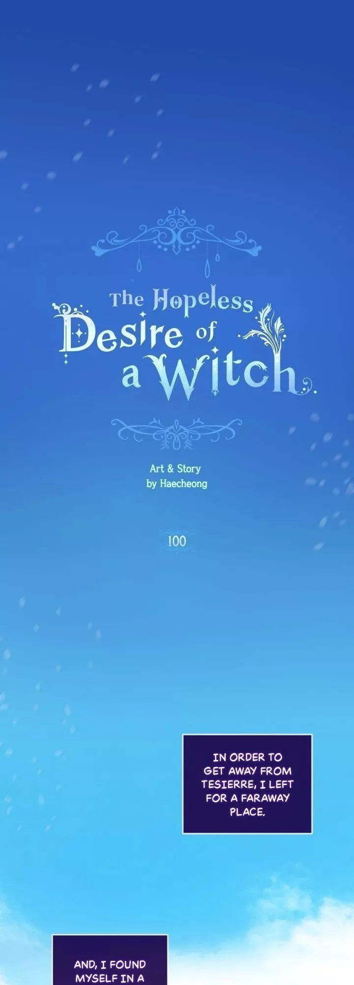 Read A Witch’s Hopeless Wish Chapter 100 Online