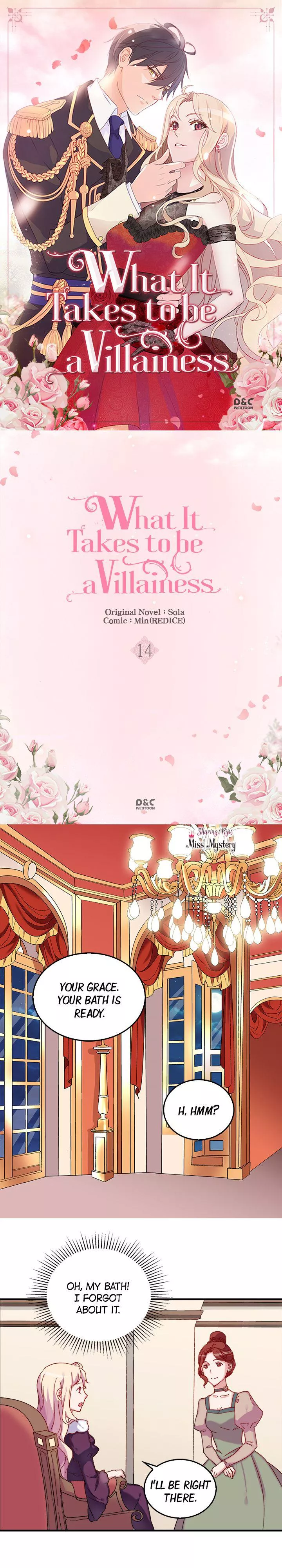 Read What It Takes to Be a Villainess Chapter 14 Online