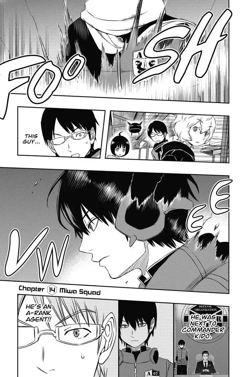 Read World Trigger Chapter 14 - Miwa Squad Online