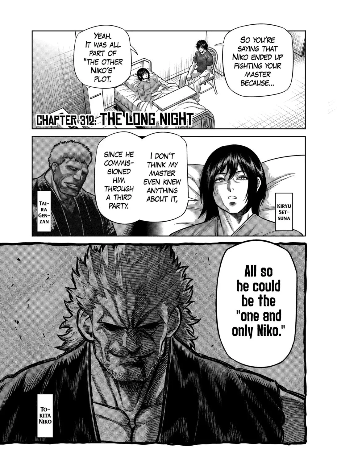 Read Kengan Omega Chapter 312 Online