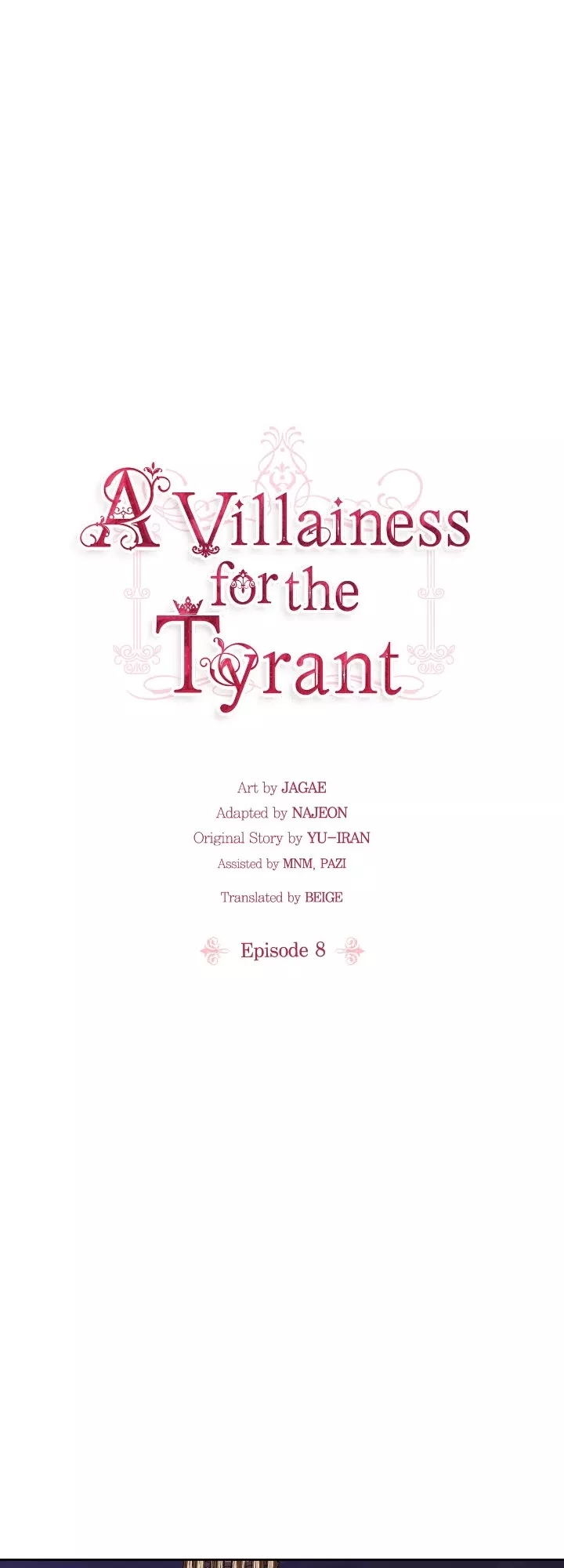 Read A Villainess for the Tyrant Chapter 8 Online