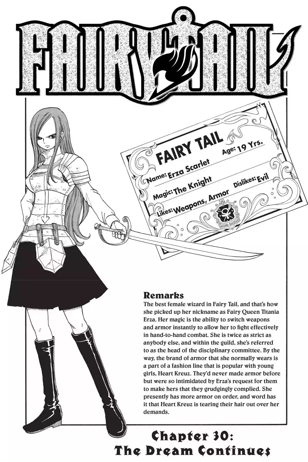 Read Fairy Tail Chapter 30 - The Dream Continues & It's The Bonus Pages Online