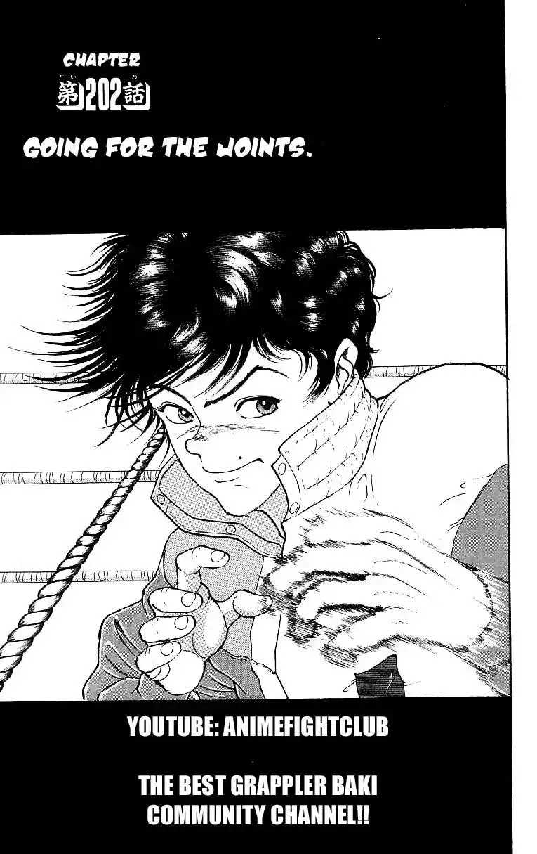 Read Grappler Baki Chapter 202 - Going for the joints!! Online