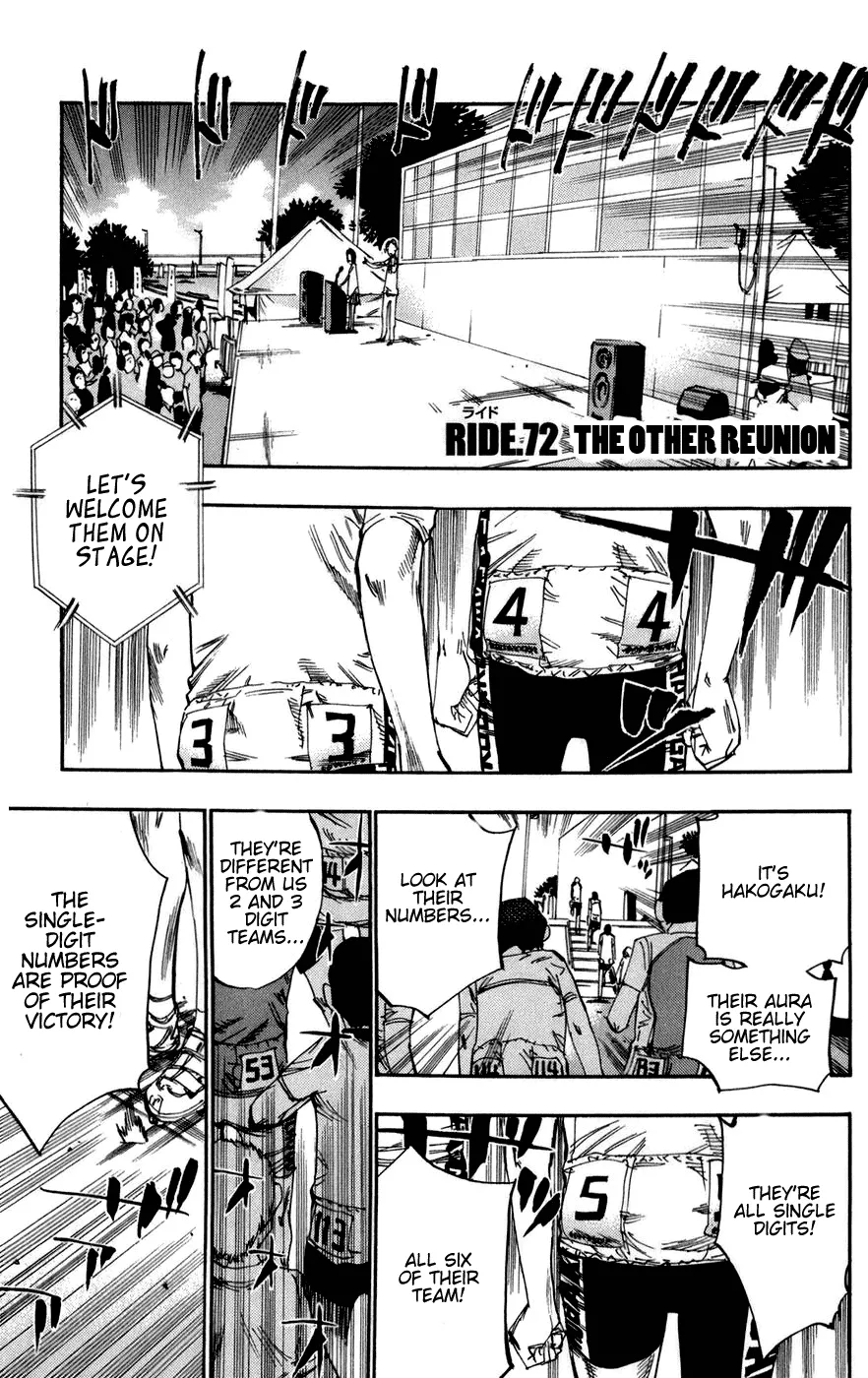 Read Yowamushi Pedal Chapter 72 - The Other Reunion Online