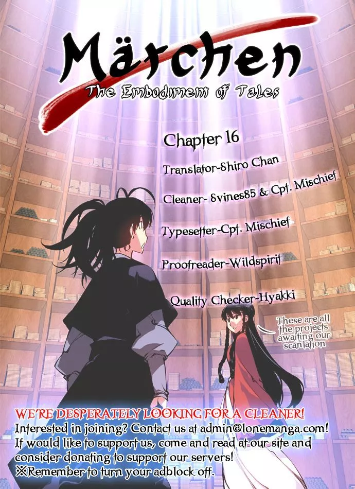 Read Marchen – The Embodiment of Tales Chapter 16 Online