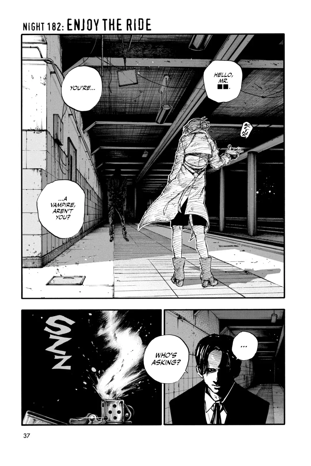 Read Yofukashi no Uta Chapter 182 Online