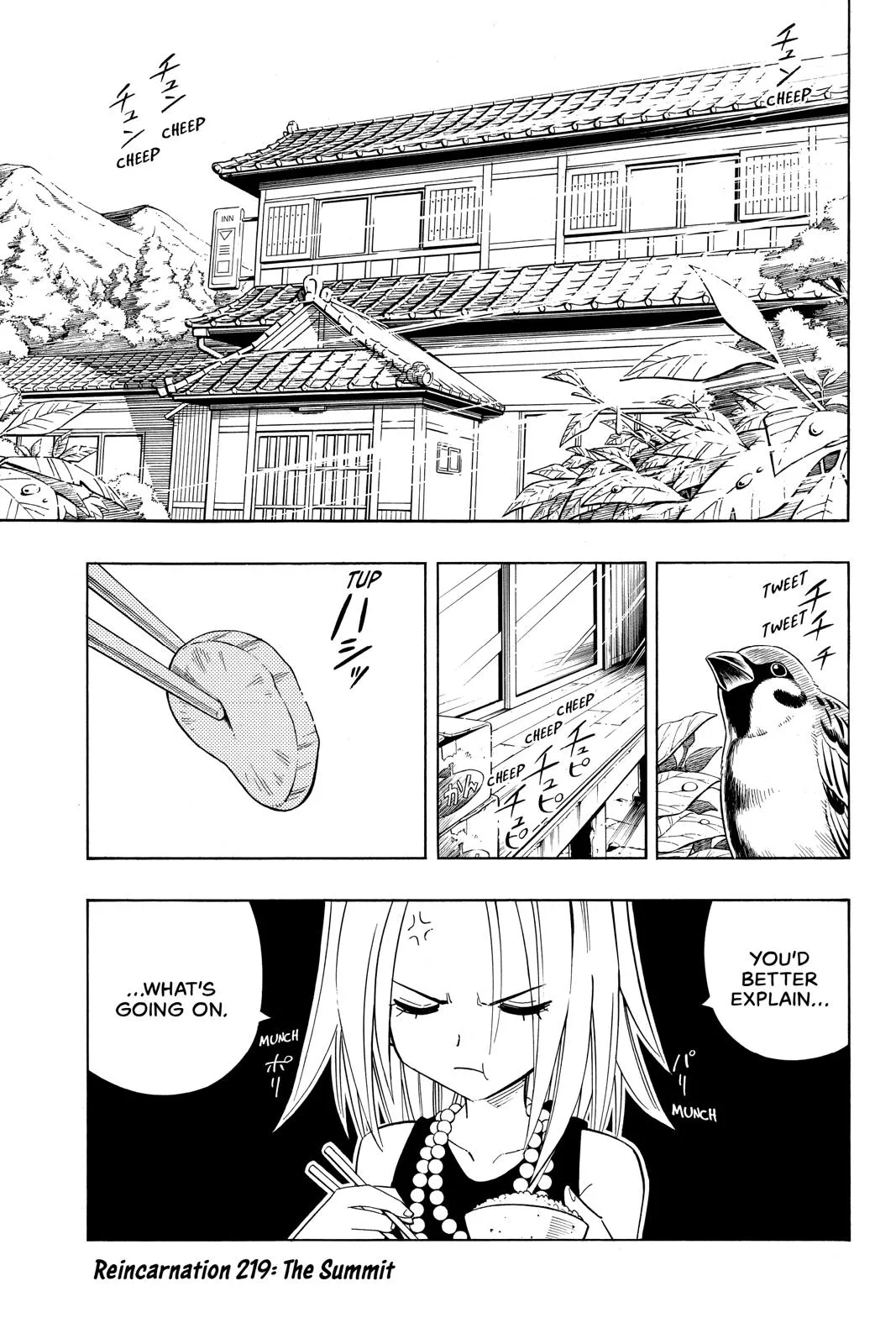 Read Shaman King Chapter 219 Online