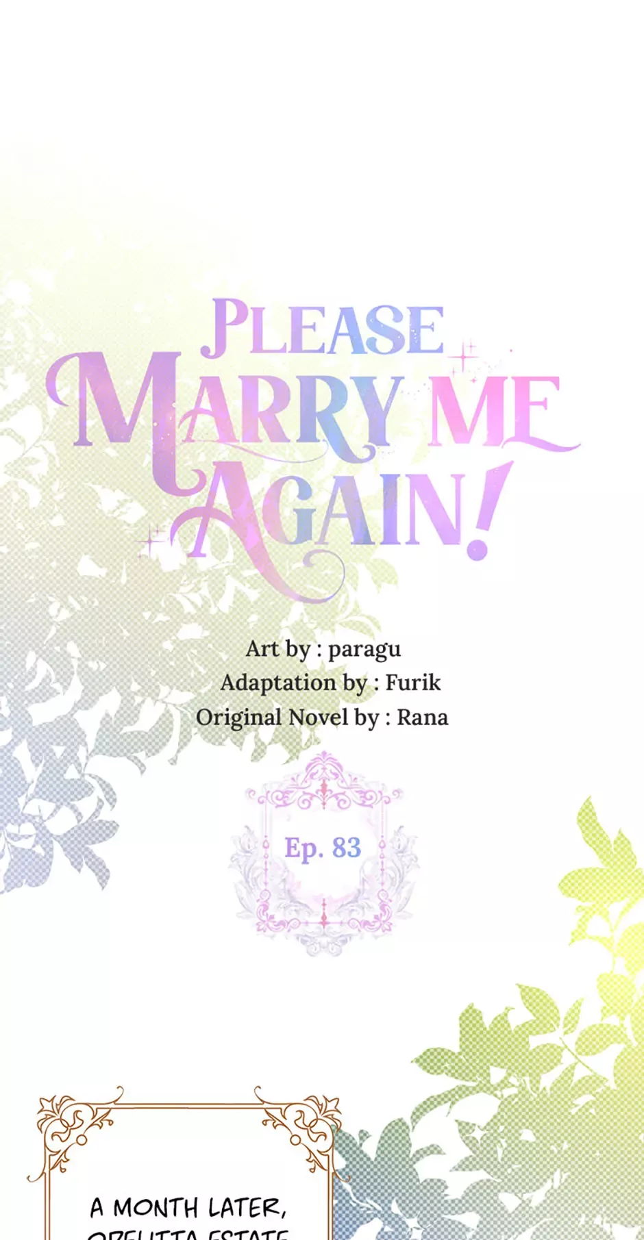Read Please Marry Me Again, Husband! Chapter 83 Online