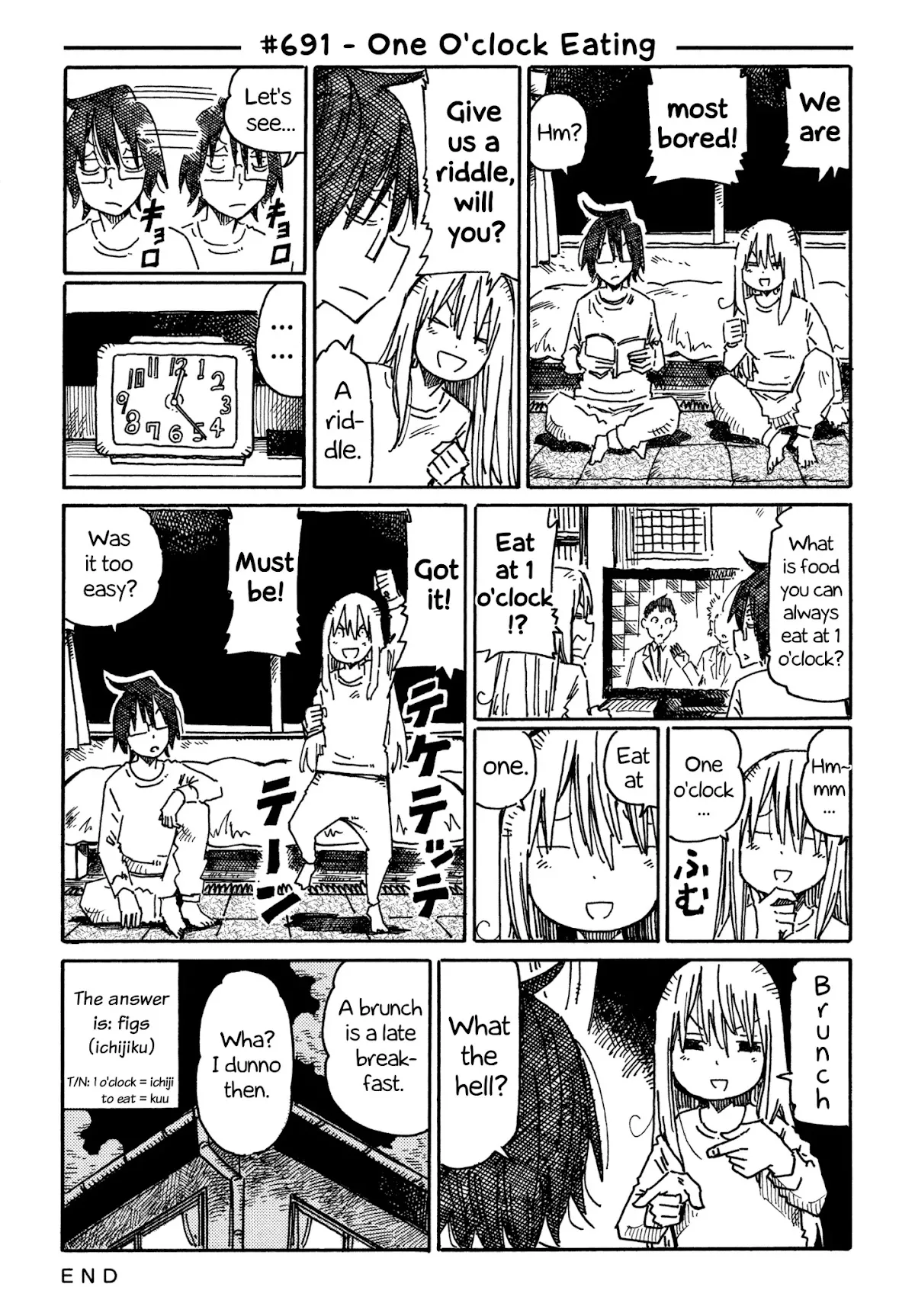 Read Hatarakanai Futari (The Jobless Siblings) Chapter 691 - One O'clock Eating Online