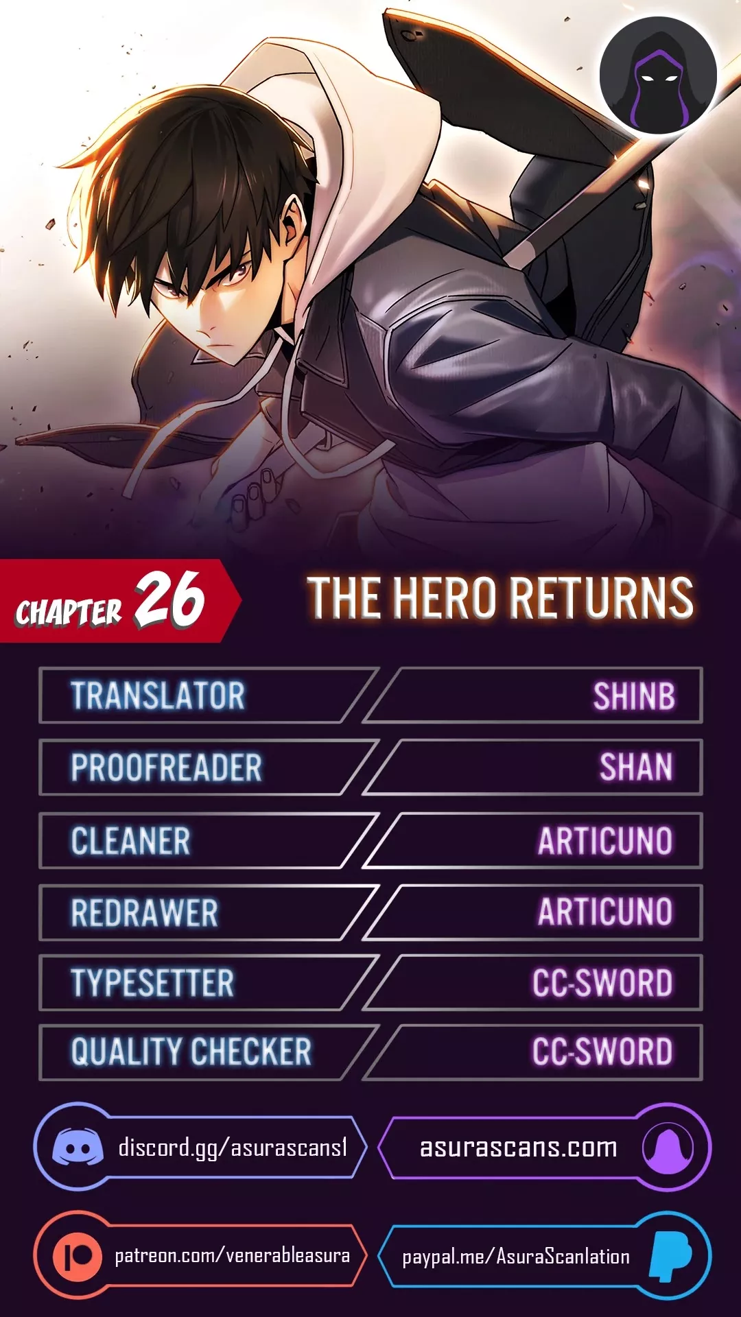 Read The Hero Returns Chapter 26 Online