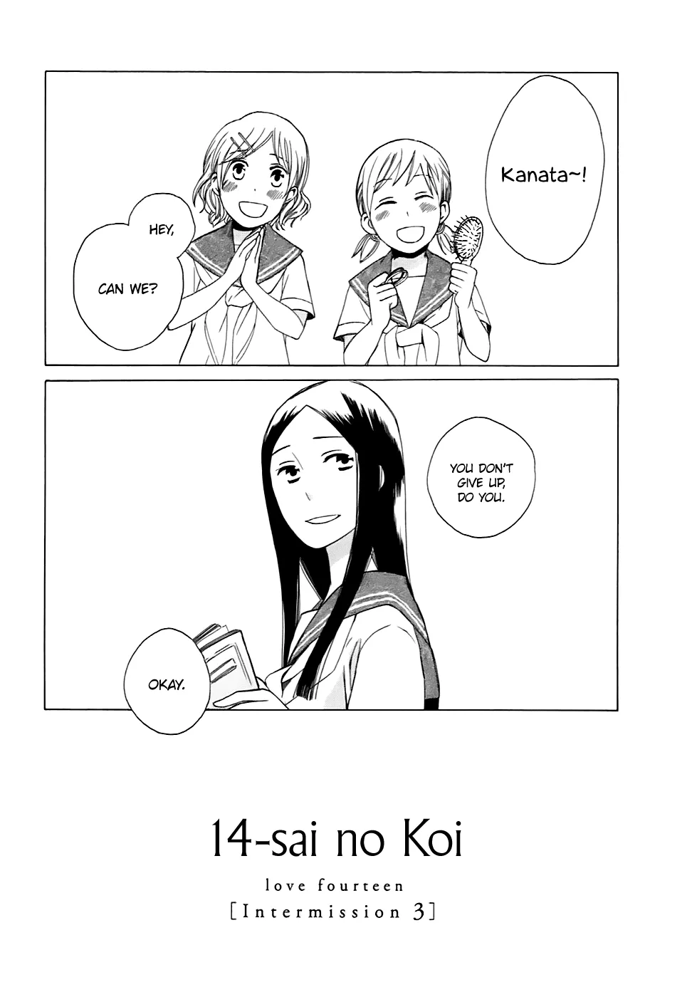 Read 14 Sai No Koi Chapter 3.5 - Intermission 3 Online